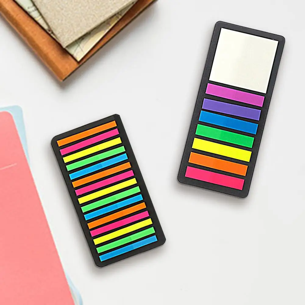 Sticky Bookmarks PVC Sticky Labels Practical Smooth to Write Convenient Fluorescent Arrows Flag Tabs Colored Sticky Notes
Sticky Bookmarks PVC Sticky Labels Practical Smooth to Write Convenient Fluorescent Arrows Flag Tabs Colored Sticky Notes