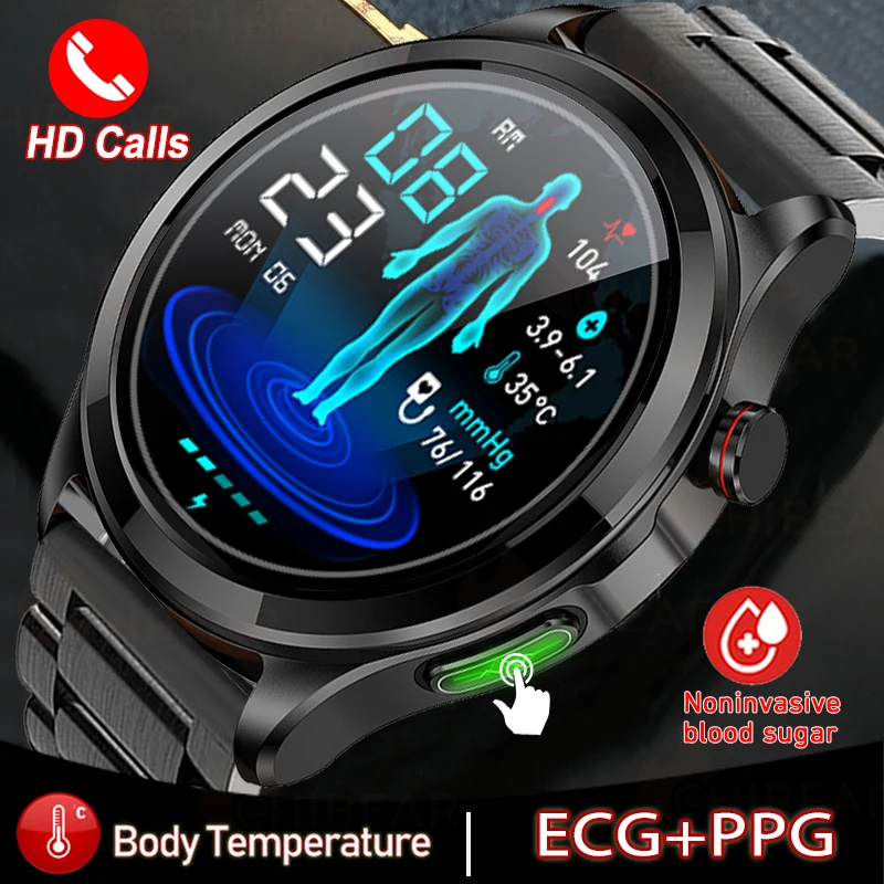ECG+PPG крови глюкозы умные часы мужчины фитнес-трекер глюкозы метр термометр здоровья часы 2023 новый Bluetooth вызов Smartwatch
ECG+PPG крови глюкозы умные часы мужчины фитнес-трекер глюкозы метр термометр здоровья часы 2023 новый Bluetooth вызов Smartwatch
