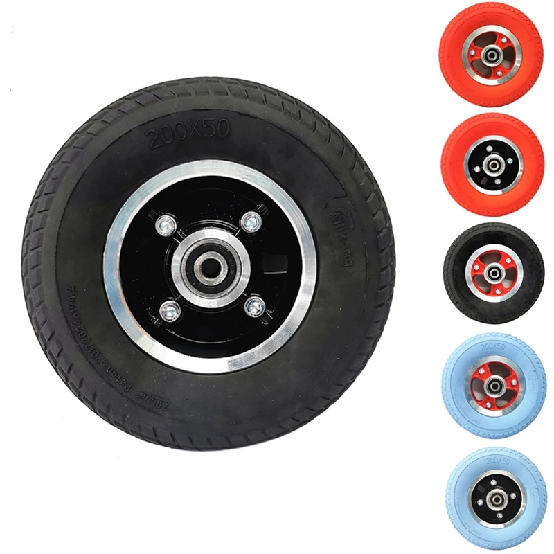 200X50 Electric Scooter Solid Front Wheel 8 Inch Scooter Wheel Hub With Solid Tire No Need Inflate Tire
200X50 Electric Scooter Solid Front Wheel 8 Inch Scooter Wheel Hub With Solid Tire No Need Inflate Tire