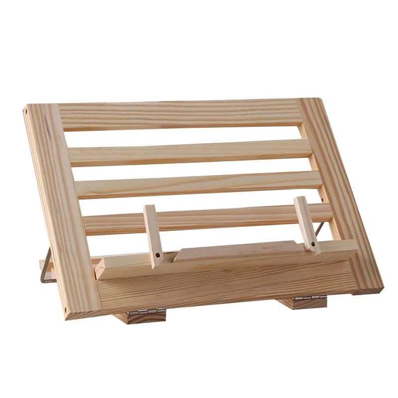 Складная подставка для книг, регулируемый деревянный кухонный подставка для чтения рецептов, для детей и взрослых
Складная подставка для книг, регулируемый деревянный кухонный подставка для чтения рецептов, для детей и взрослых