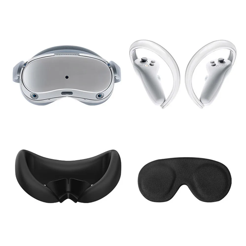 4Pcs/Set VR Protective Cover for Pico 4 Face Cover Eye Pad Controller Case Dustproof Handle Grip Covers
4Pcs/Set VR Protective Cover for Pico 4 Face Cover Eye Pad Controller Case Dustproof Handle Grip Covers