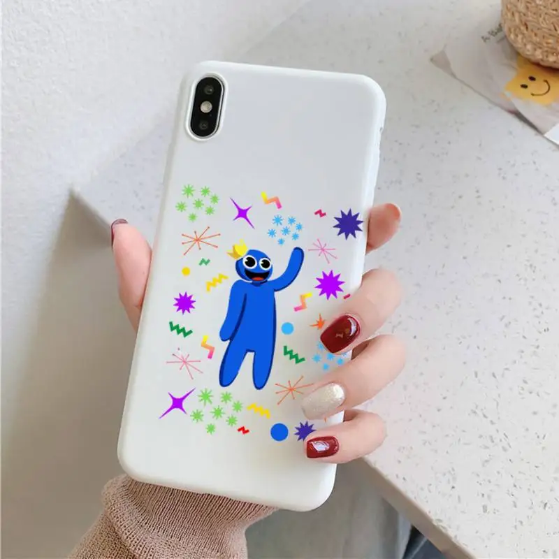 Rainbow Friends Toy Cartoon Game Phone Case for iPhone 11 12 13 Mini Pro Xs Max 8 7 6 6S Plus X XR Solid Candy Color Case
Rainbow Friends Toy Cartoon Game Phone Case for iPhone 11 12 13 Mini Pro Xs Max 8 7 6 6S Plus X XR Solid Candy Color Case