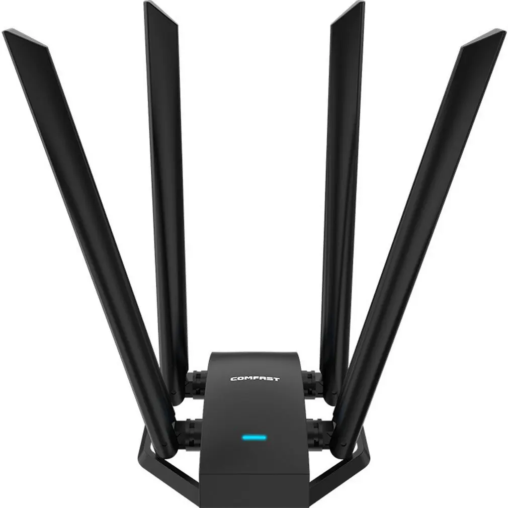 Приемник Wi-Fi, 1300 Мбит/с, 4*6 дБи, двухдиапазонная антенна, сетевая карта дальнего действия, 2,4 и 5 ГГц, адаптер для настольного компьютера
Приемник Wi-Fi, 1300 Мбит/с, 4*6 дБи, двухдиапазонная антенна, сетевая карта дальнего действия, 2,4 и 5 ГГц, адаптер для настольного компьютера