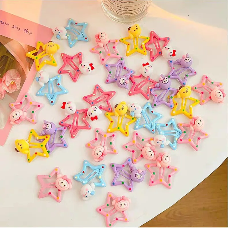 Cute Dopamine Hair Clips for Kids and Students Star-Shaped BB Clips and Border Clips for Sweet and Lovely Hairstyle
Cute Dopamine Hair Clips for Kids and Students Star-Shaped BB Clips and Border Clips for Sweet and Lovely Hairstyle