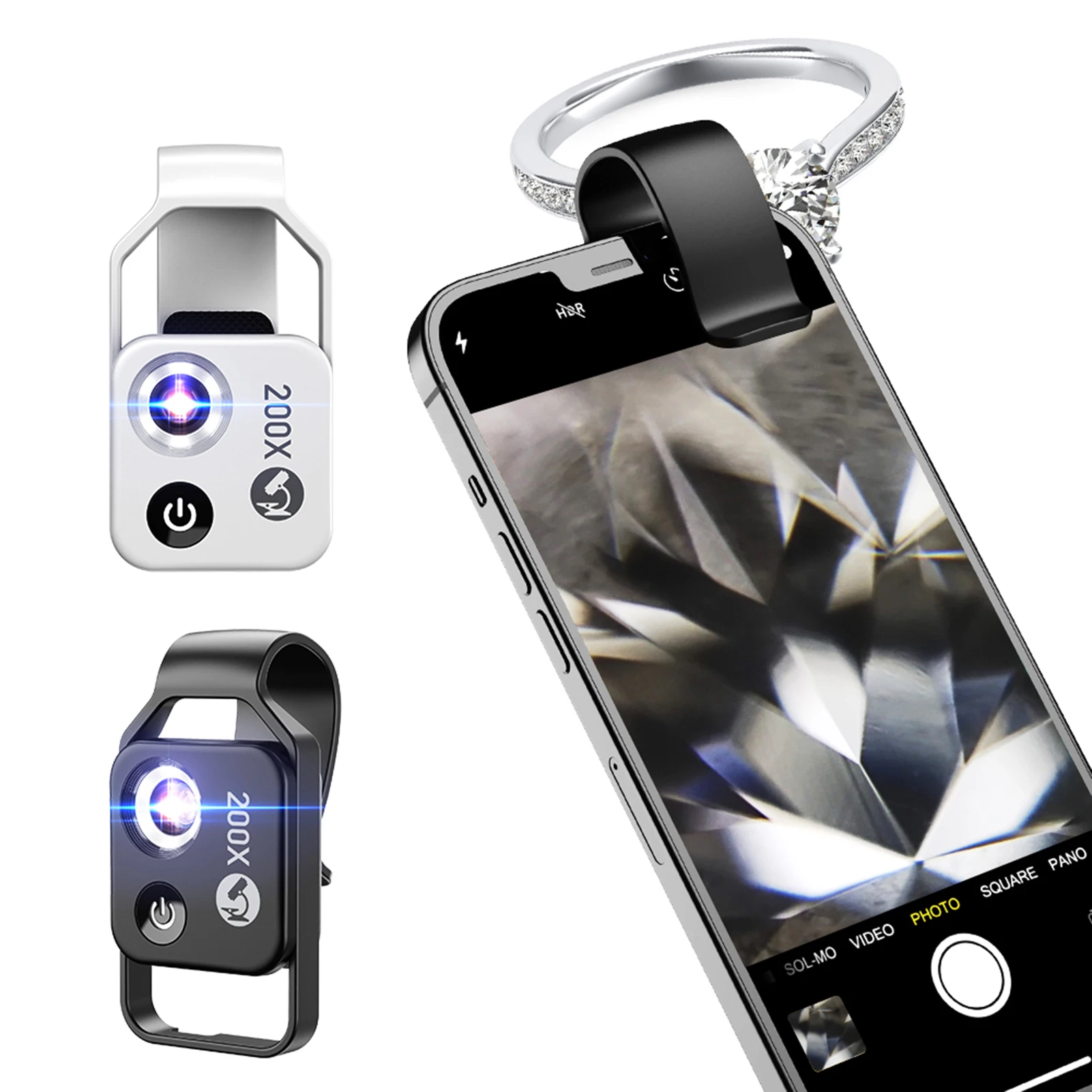 Portable Digital Microscope 200X Mini Digital Microscope With Universal Clip For Kids Adults Built-in LED Pocket Microscope For
Portable Digital Microscope 200X Mini Digital Microscope With Universal Clip For Kids Adults Built-in LED Pocket Microscope For