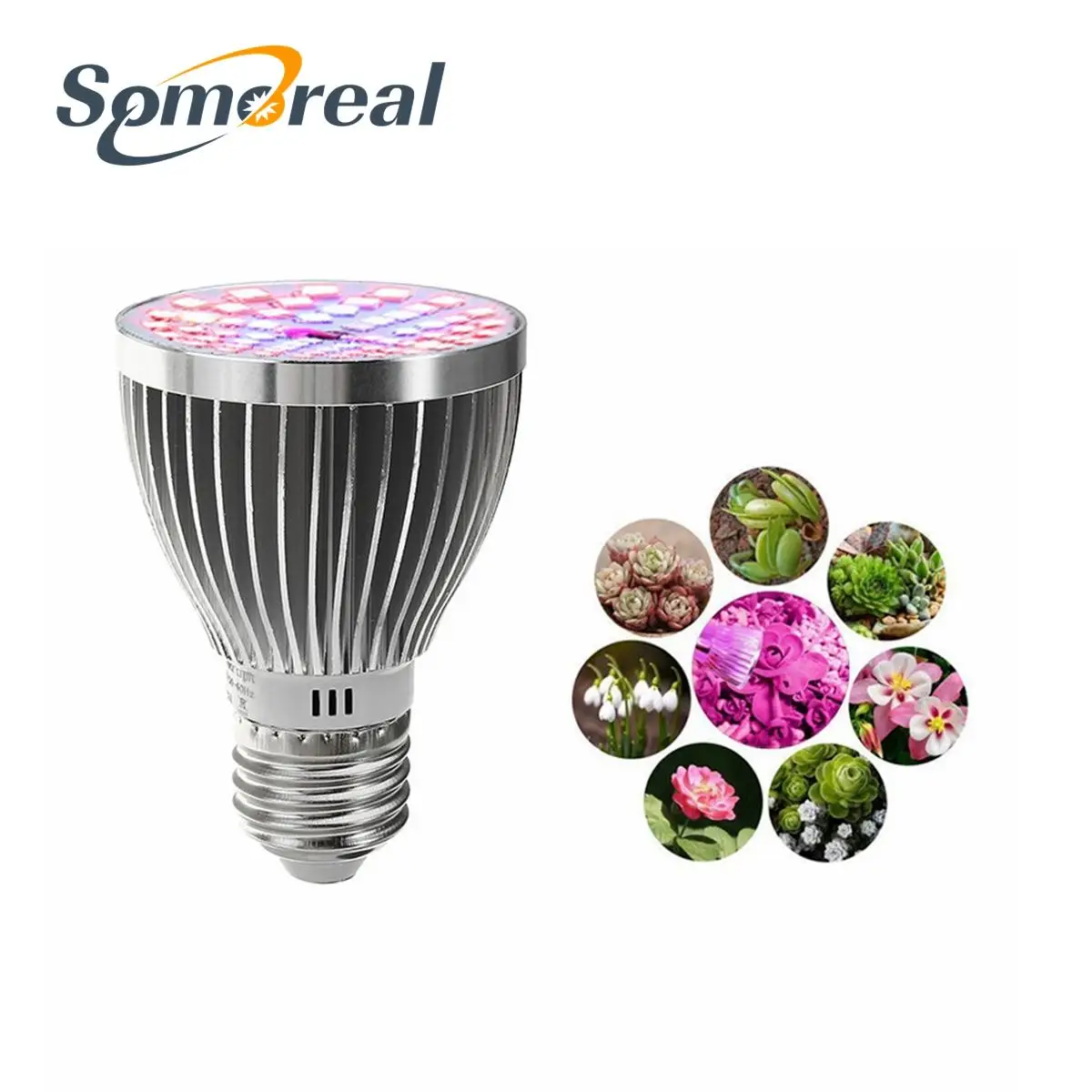 E27 Led Grow Light Bulb 60W Full Spectrum Grow Lights E27 Phyto Hydroponic Growth Light Flower Seedling Fito Lamp
E27 Led Grow Light Bulb 60W Full Spectrum Grow Lights E27 Phyto Hydroponic Growth Light Flower Seedling Fito Lamp