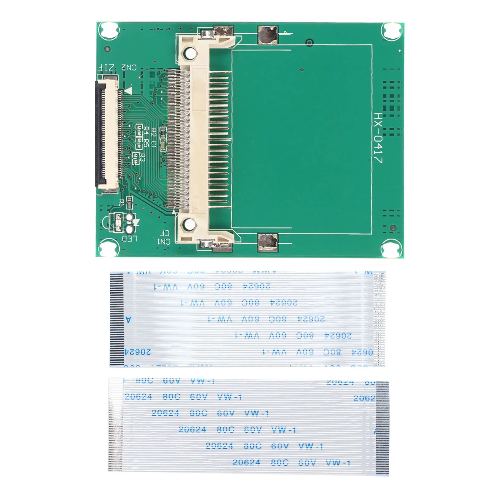 CF to ZIF/CE Adapter Card 50pin CF Memory Card to 1.8 Inch CE ZIF Hard Drive with Flat Cable
CF to ZIF/CE Adapter Card 50pin CF Memory Card to 1.8 Inch CE ZIF Hard Drive with Flat Cable