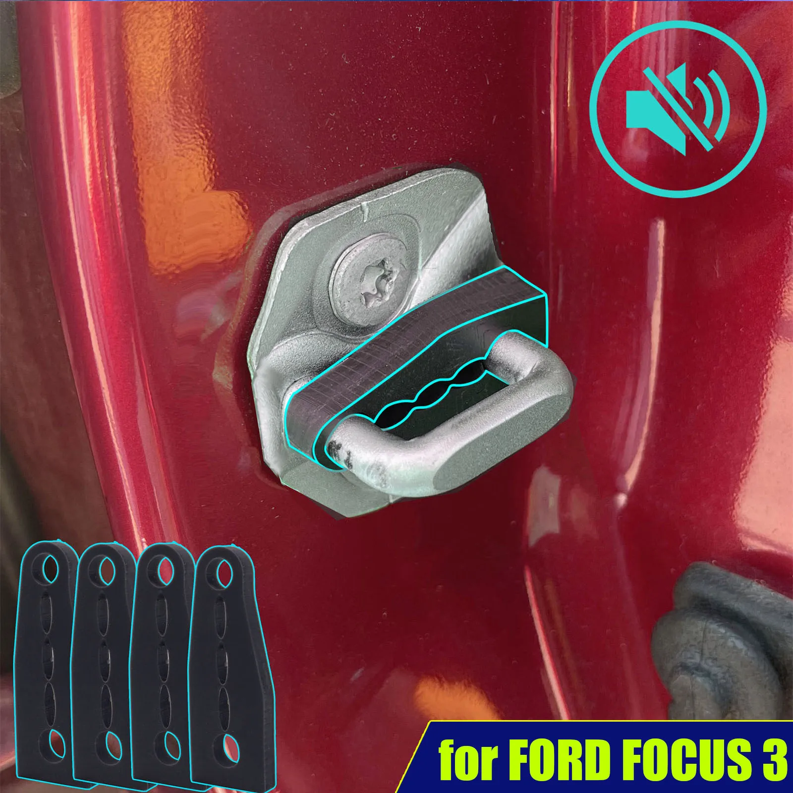 Звуковой амортизатор, дверной амортизатор для Ford Focus 3 Kuga 2, амортизатор, звукоизоляционный амортизатор для глухих уплотнений
Звуковой амортизатор, дверной амортизатор для Ford Focus 3 Kuga 2, амортизатор, звукоизоляционный амортизатор для глухих уплотнений