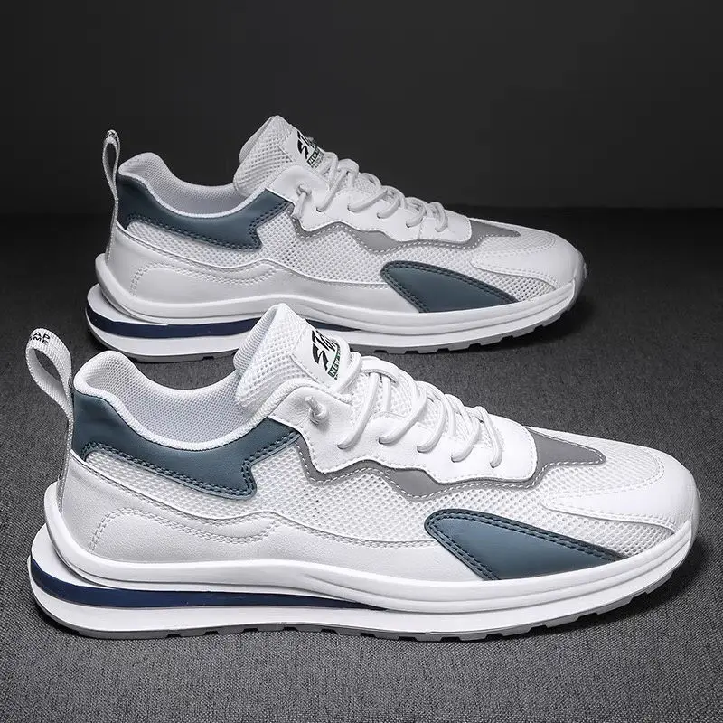 Summer Men's Shoes New of The Trend Mesh Breathable Men's Sports Mesh Shoes All-match Casual White Shoes Vulcanized Shoes Men
Summer Men's Shoes New of The Trend Mesh Breathable Men's Sports Mesh Shoes All-match Casual White Shoes Vulcanized Shoes Men