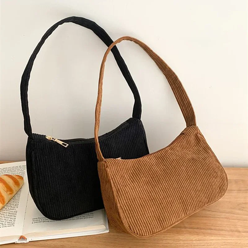 Winter Corduroy Underarm Bag Casual Women Shoulder Bags Travel Armpit Shopping Pouch Phone Pouch Zipper Female Handbag Clutch
Winter Corduroy Underarm Bag Casual Women Shoulder Bags Travel Armpit Shopping Pouch Phone Pouch Zipper Female Handbag Clutch