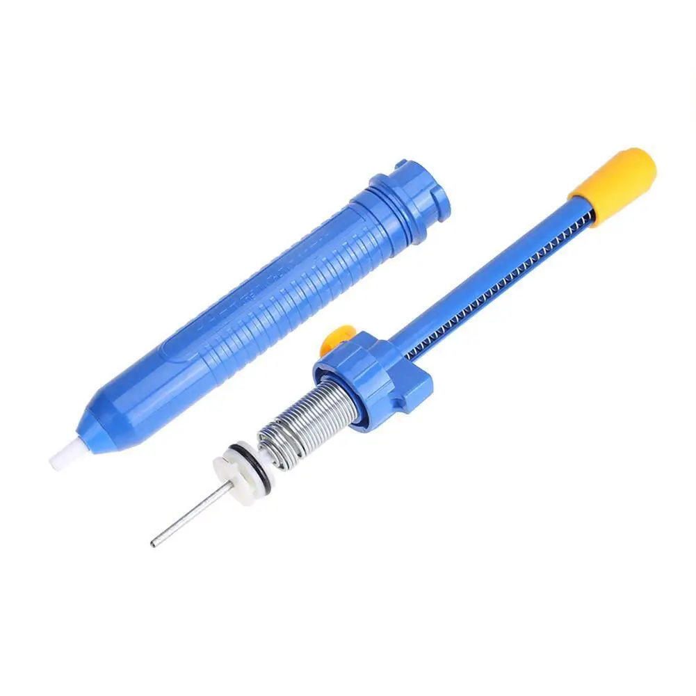 1pc Metal Metal Desoldering Pump Suction 330mm Weld Materials Sucker Remover Vacuum Soldering Iron Desolder Hand Welding Tools
1pc Metal Metal Desoldering Pump Suction 330mm Weld Materials Sucker Remover Vacuum Soldering Iron Desolder Hand Welding Tools