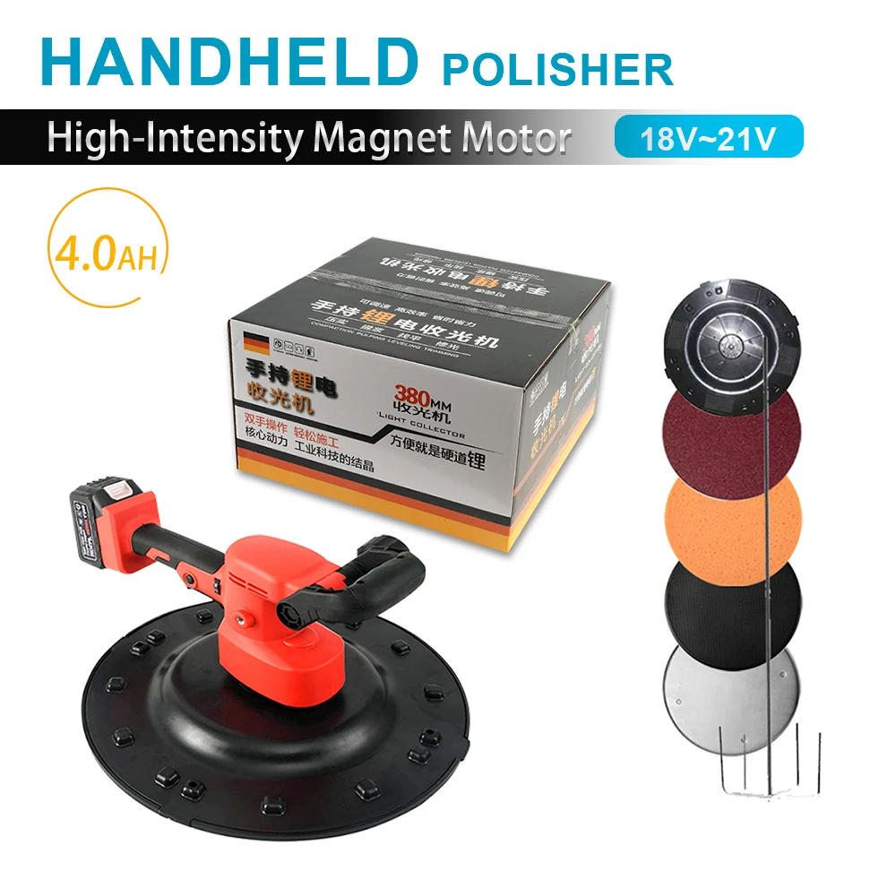 Electric Wall Sander Polishing Machine Drywall Sander Grinding Concrete Cement Mortar Trowel Wall Smoothing For Makita Battery
Electric Wall Sander Polishing Machine Drywall Sander Grinding Concrete Cement Mortar Trowel Wall Smoothing For Makita Battery
