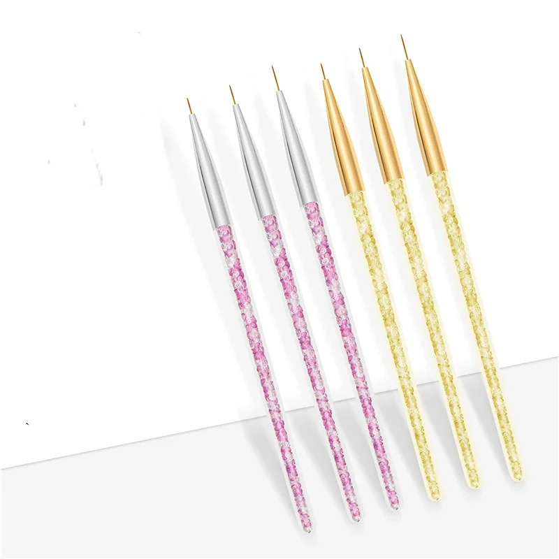 3Pcs Professional Manicure UV Gel Brush Pen Transparent Acrylic Nail Art Painting Drawing Brush Phototherapy Tools
3Pcs Professional Manicure UV Gel Brush Pen Transparent Acrylic Nail Art Painting Drawing Brush Phototherapy Tools