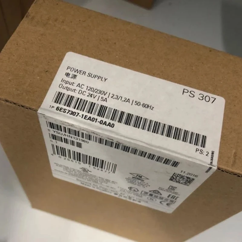 NEW ORIGINAL IN BOX PS307 6ES7307-1EA01-0AA0 5A 24VDC {No.15warehouse spot} 1 year warranty
NEW ORIGINAL IN BOX PS307 6ES7307-1EA01-0AA0 5A 24VDC {No.15warehouse spot} 1 year warranty
