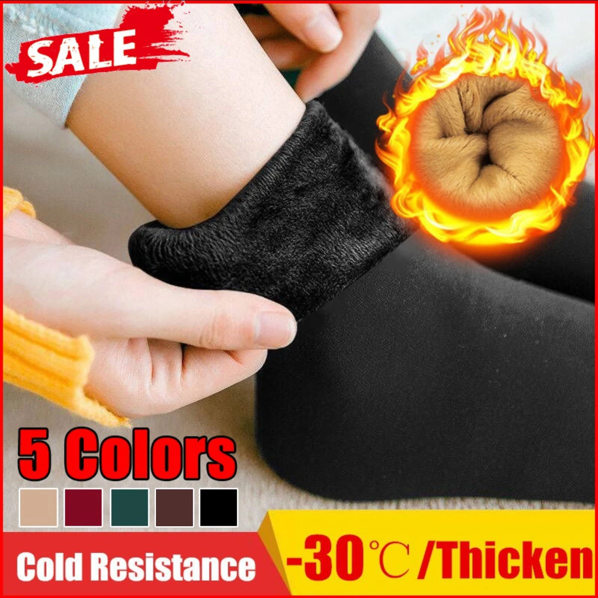 1 Pair/Women's Thicken Thermal Nylon Cashmere Solid Color Socks Soft Snow Velvet Boots Floor Sleep Black Winter Warm Socks
1 Pair/Women's Thicken Thermal Nylon Cashmere Solid Color Socks Soft Snow Velvet Boots Floor Sleep Black Winter Warm Socks