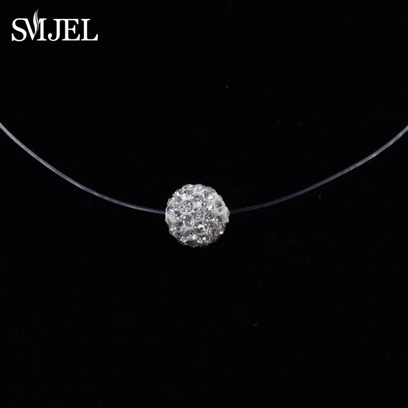 Модное ожерелье серебряного цвета с невидимым кулоном из хрустального циркония, женское ожерелье на прозрачной леске 2022, женское колье
Модное ожерелье серебряного цвета с невидимым кулоном из хрустального циркония, женское ожерелье на прозрачной леске 2022, женское колье