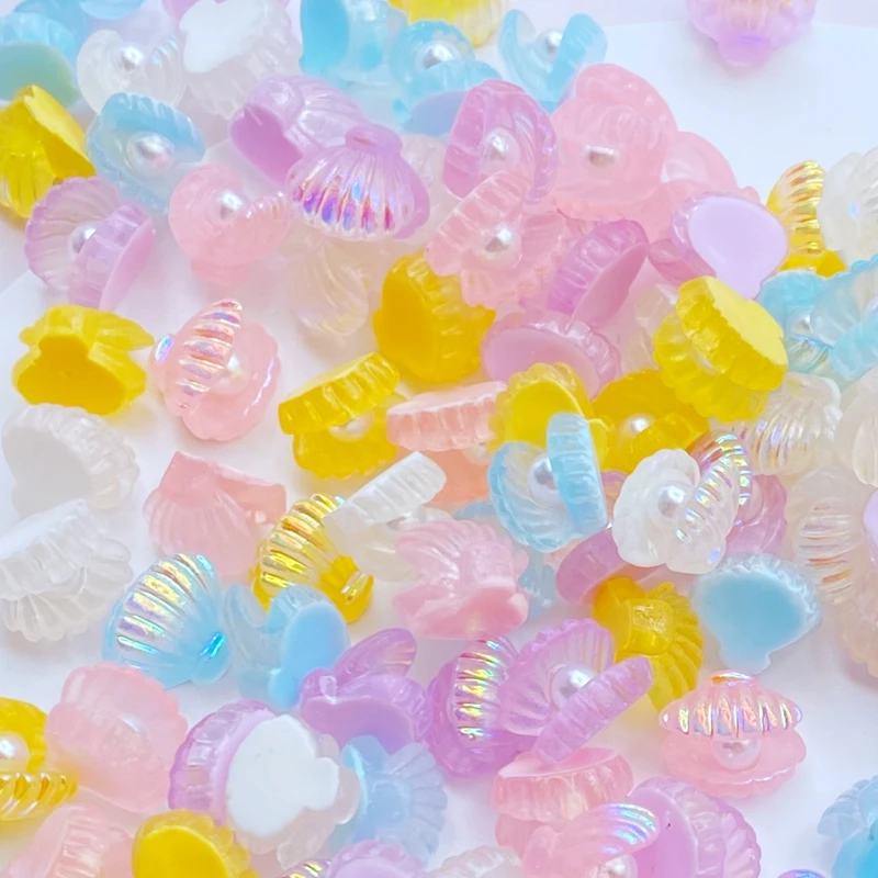 20Pcs New Cute Mini Open Shell Resin Figurine Crafts Flatback Cabochon Ornament Jewelry Making Hairwear Accessories
20Pcs New Cute Mini Open Shell Resin Figurine Crafts Flatback Cabochon Ornament Jewelry Making Hairwear Accessories