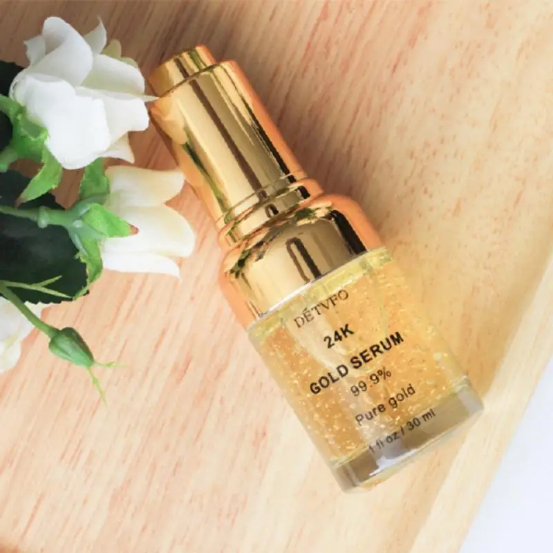 30ml 24K Gold Hyaluronic Facial Serum Anti-aging Anti-Wrinkle Facial Moisturer Repair Dry Skin Gold Foil Face Care TSLM1 
30ml 24K Gold Hyaluronic Facial Serum Anti-aging Anti-Wrinkle Facial Moisturer Repair Dry Skin Gold Foil Face Care TSLM1