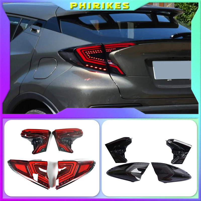 Car styling Taillights For Toyota CH-R C-HR CHR 2016-2020 Led Tail Lights Fog lamp Rear Lamp DRL + Brake + Park + Signal lights
Car styling Taillights For Toyota CH-R C-HR CHR 2016-2020 Led Tail Lights Fog lamp Rear Lamp DRL + Brake + Park + Signal lights