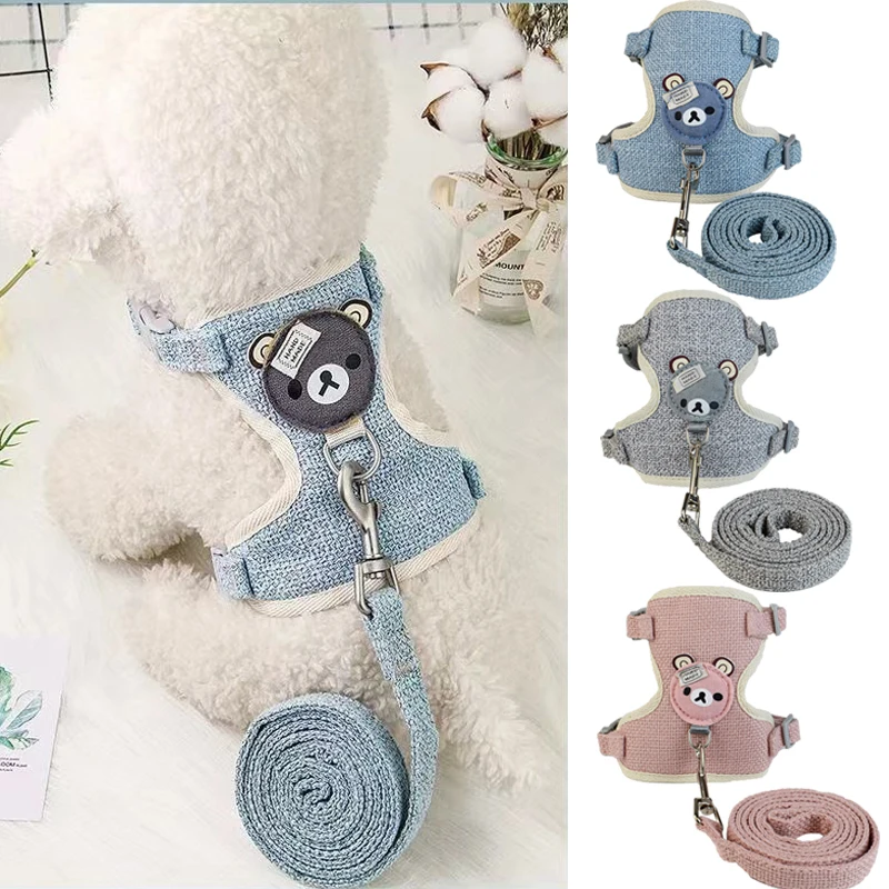 Cute Rabbit Harness and Leash Set Pet Accessories Dog Cat Vest Harnesses Small Pet Leashes for Outdoor Walking Pets Accessories
Cute Rabbit Harness and Leash Set Pet Accessories Dog Cat Vest Harnesses Small Pet Leashes for Outdoor Walking Pets Accessories