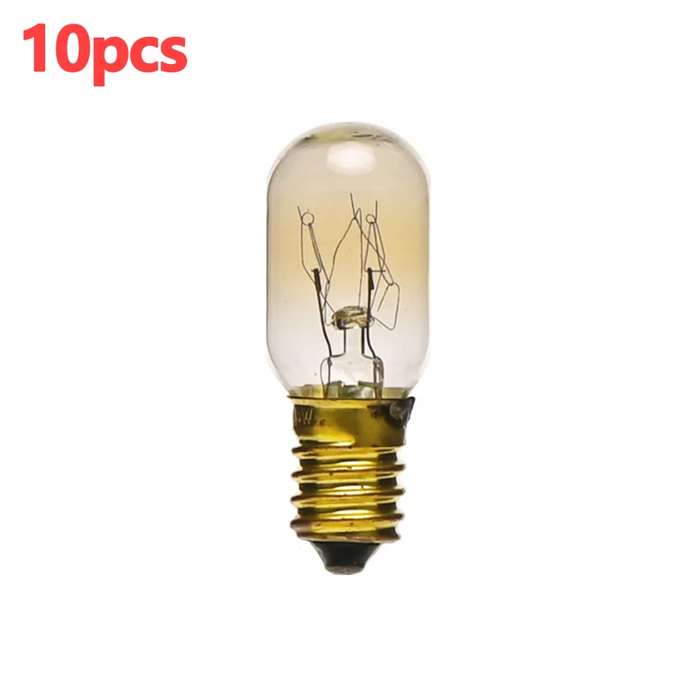 10pcs 2.2*5.5cm Salt Lamp Bulb 15w E14 Screw In Pygmy Bulbs Fridge Appliance Oven Lighting Replacements Easy Install
10pcs 2.2*5.5cm Salt Lamp Bulb 15w E14 Screw In Pygmy Bulbs Fridge Appliance Oven Lighting Replacements Easy Install