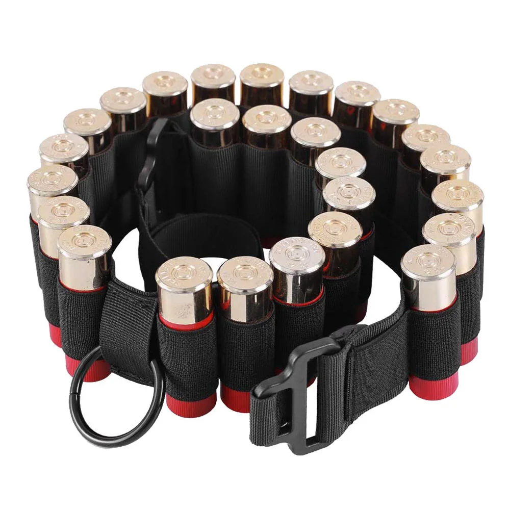 25 Rounds Ammo Tactical Shell Holder Belt 12 Gauge Ammo Pouch Military Shotgun Cartridge Belt Waist Bullet Cartridges Holster
25 Rounds Ammo Tactical Shell Holder Belt 12 Gauge Ammo Pouch Military Shotgun Cartridge Belt Waist Bullet Cartridges Holster