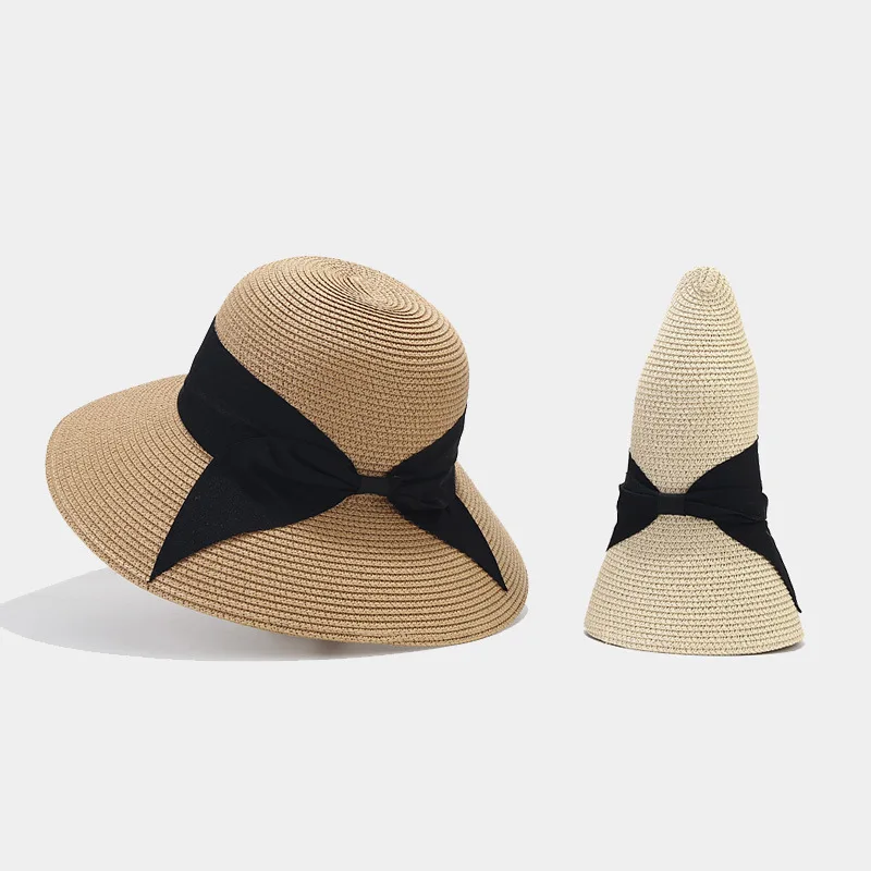 Straw Hat Summer Online Influencer Fashion Bow Fisherman Hat Female Sun Hat Fashion Sun Protection Big Brim Sun Hat
Straw Hat Summer Online Influencer Fashion Bow Fisherman Hat Female Sun Hat Fashion Sun Protection Big Brim Sun Hat