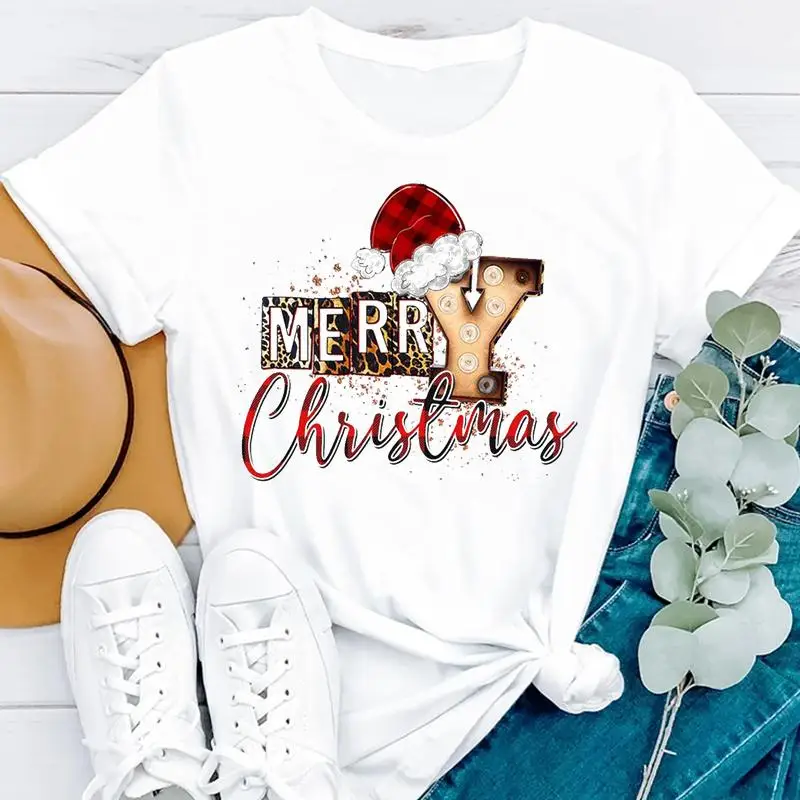 Women 90s Cute Merry Christmas Winter Tshirt Holiday Nice Top Graphic Letter Shirt T Tee Cartoon Pretty New Year T-shirt
Women 90s Cute Merry Christmas Winter Tshirt Holiday Nice Top Graphic Letter Shirt T Tee Cartoon Pretty New Year T-shirt