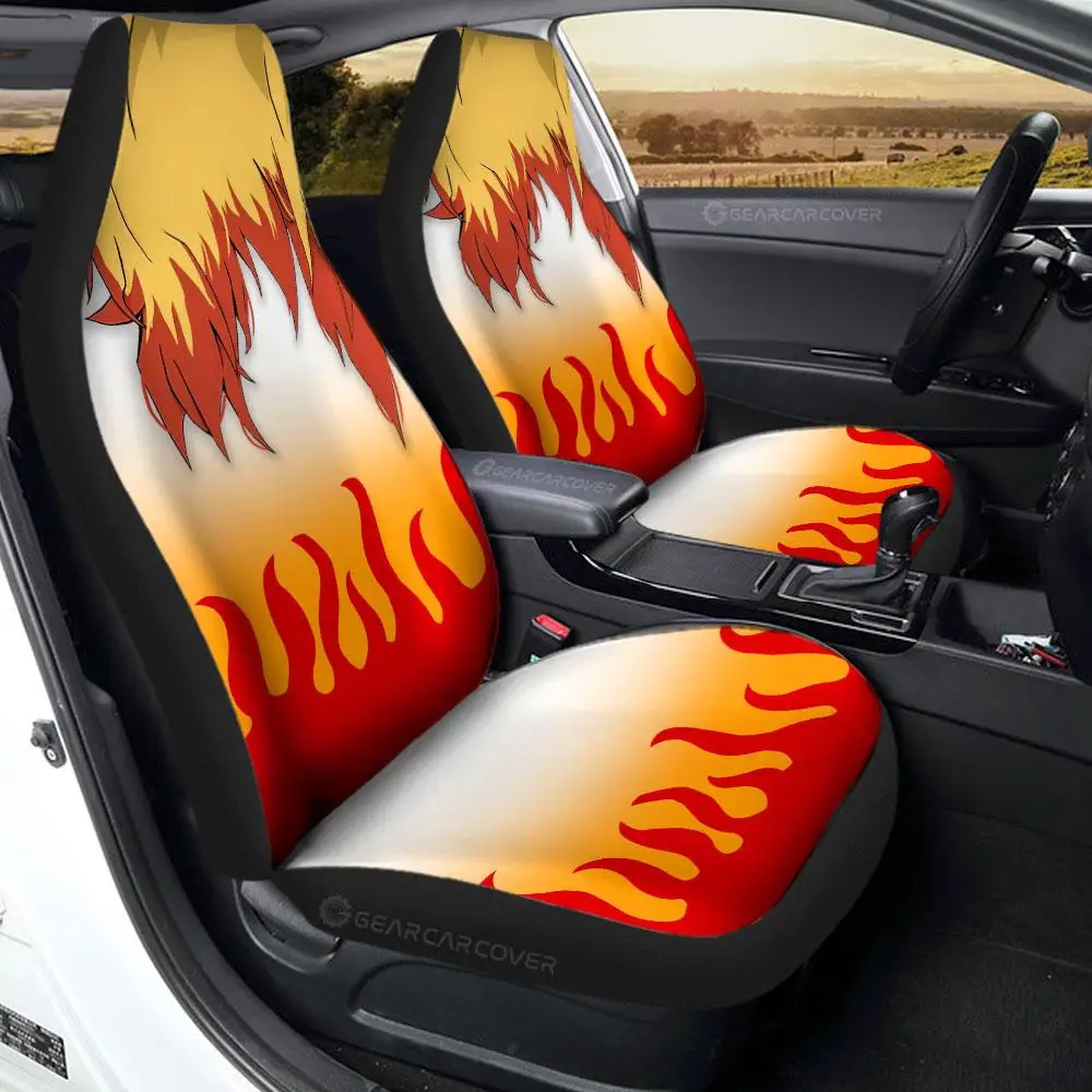 Rengoku Uniform Car Seat Covers Hairstyle Demon Slayer Anime Car Interior Accessories, Universal Front Seat Protective Cover
Rengoku Uniform Car Seat Covers Hairstyle Demon Slayer Anime Car Interior Accessories, Universal Front Seat Protective Cover