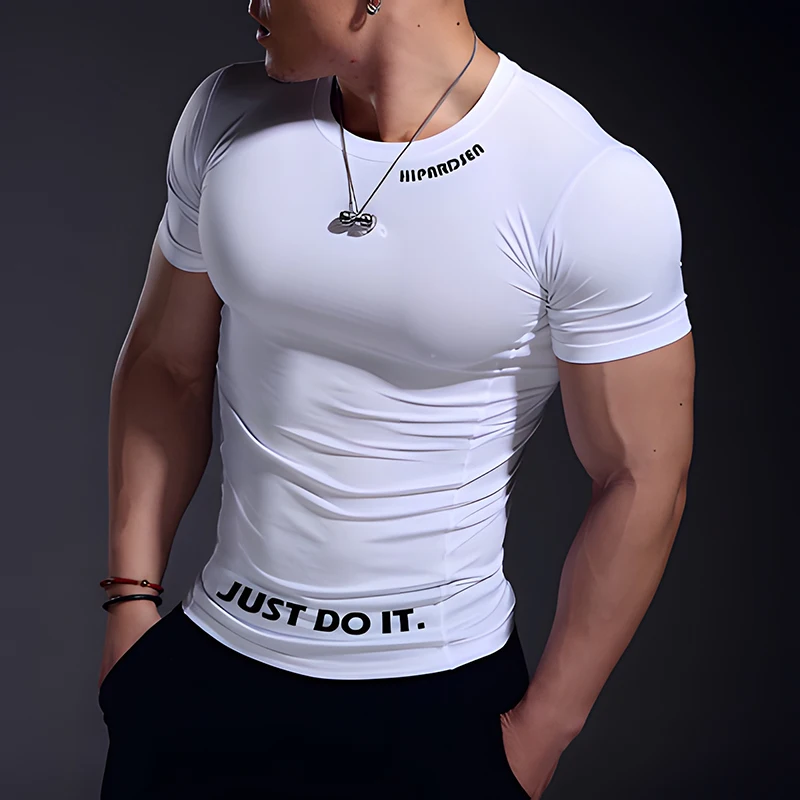 Men T-shirts Quick Dry Summer Running Sport New in Training Man Workout Tees Fitness Top Oversized Short Sleeved Clothing
Men T-shirts Quick Dry Summer Running Sport New in Training Man Workout Tees Fitness Top Oversized Short Sleeved Clothing