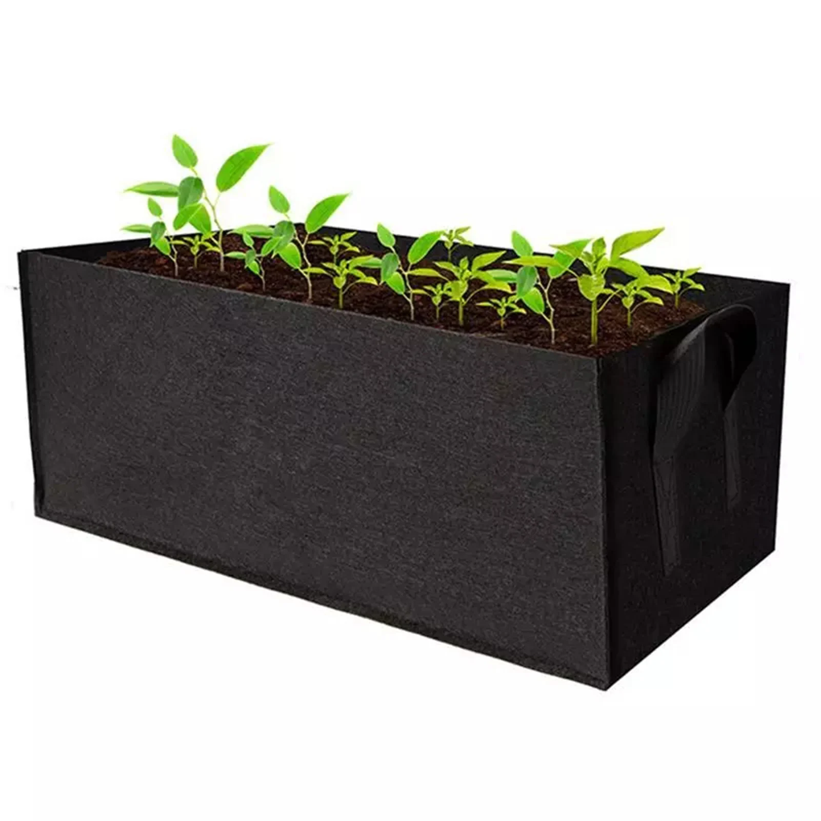 Felt Grow Bag Planting Grow Nursery Pot Rectangle Outdoor Garden Flower Planting Bag With Handle Vegetable Planting Container
Felt Grow Bag Planting Grow Nursery Pot Rectangle Outdoor Garden Flower Planting Bag With Handle Vegetable Planting Container