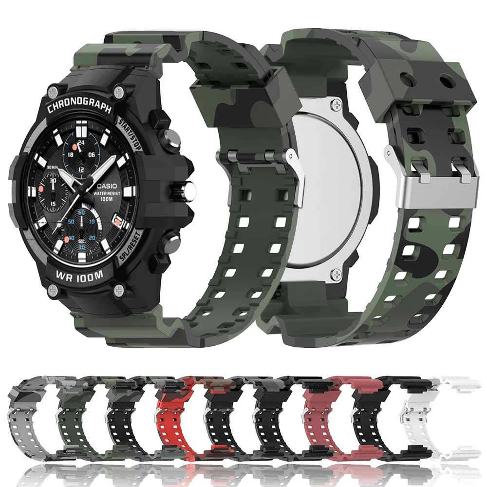 Силиконовый ремешок для Casio G Shock Ga110 100 Ga120 Gd120 наручных часов браслет умных