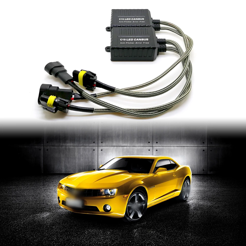 2pcs LED Light Decoder Resistor Kit For LED Headlight Decoding 5A 30-40W C19 H11 9-16V 30-40W LED Light Decoding And Troubleshoo
2pcs LED Light Decoder Resistor Kit For LED Headlight Decoding 5A 30-40W C19 H11 9-16V 30-40W LED Light Decoding And Troubleshoo