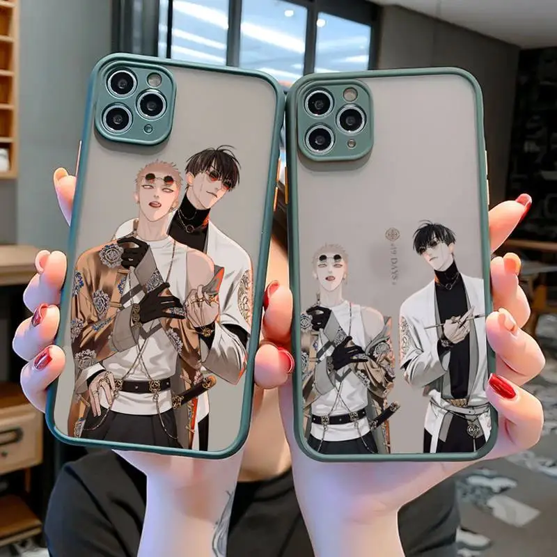 19 Days anime Phone Case for iPhone X XR XS 7 8 Plus 11 12 13 pro MAX 13mini Translucent Matte Case
19 Days anime Phone Case for iPhone X XR XS 7 8 Plus 11 12 13 pro MAX 13mini Translucent Matte Case