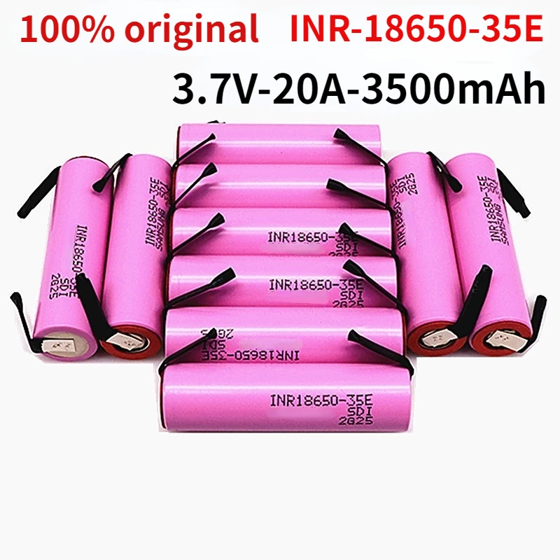 Аккумулятор Adischarge INR18650 35E INR18650-35E 18650, литий-ионный аккумулятор 3500, перезаряжаемая батарея + никелевая пластина «сделай сам», 18650, 3,7 мАч, 20
Аккумулятор Adischarge INR18650 35E INR18650-35E 18650, литий-ионный аккумулятор 3500, перезаряжаемая батарея + никелевая пластина «сделай сам», 18650, 3,7 мАч, 20