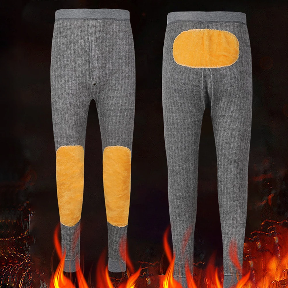 Men Thermal Underwear Pants Winter Warm Fleece Lined Elastic Long Johns Pajama Long Pants For Male Thin Fleece Trousers
Men Thermal Underwear Pants Winter Warm Fleece Lined Elastic Long Johns Pajama Long Pants For Male Thin Fleece Trousers