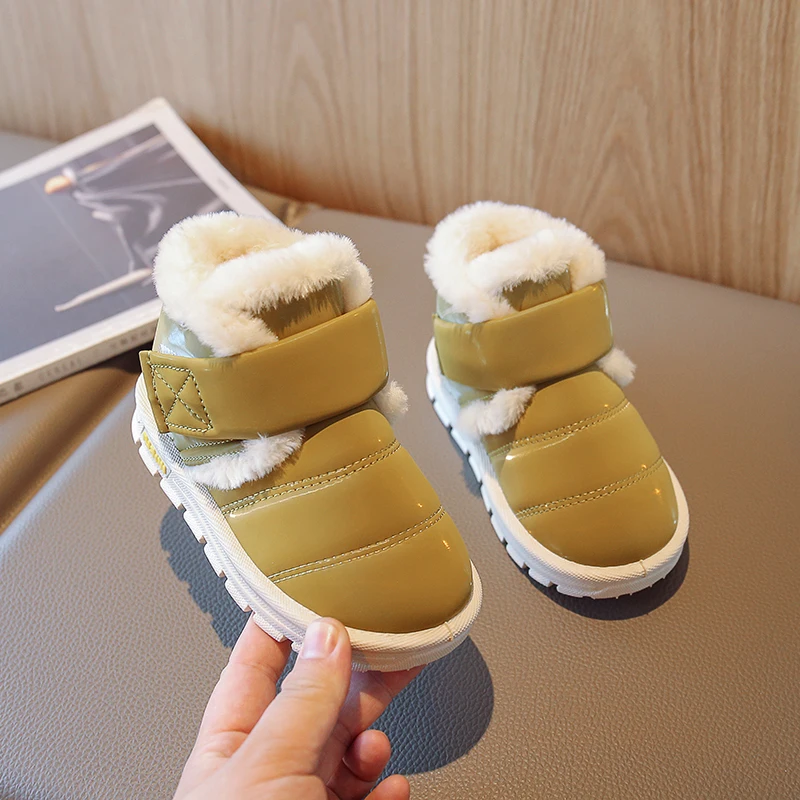 Children Girls Winter Snow Boots Baby Toddler Shoe Kids Ankle Boots Of Girl Plush Pu Shoe Windproof Winter Rainbow Sneaker
Children Girls Winter Snow Boots Baby Toddler Shoe Kids Ankle Boots Of Girl Plush Pu Shoe Windproof Winter Rainbow Sneaker