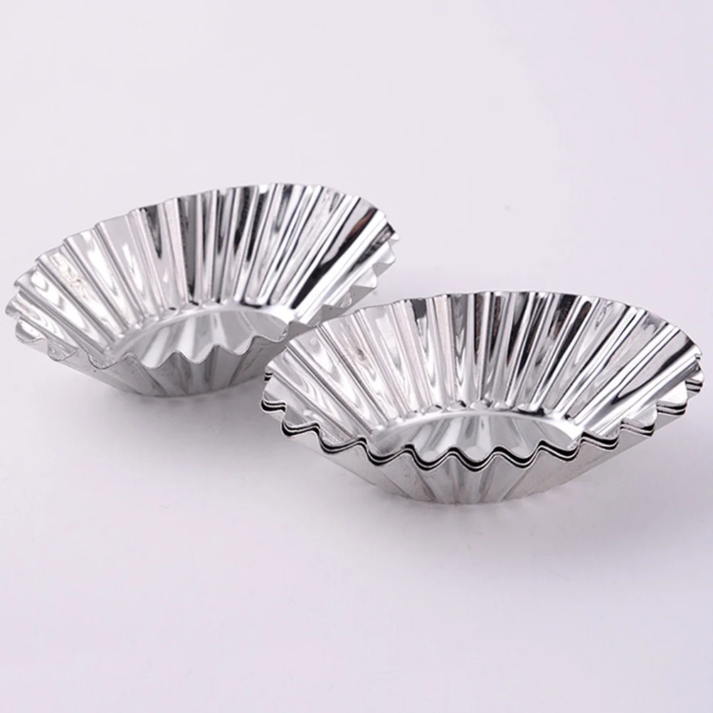 4 Pcs Flower Muffin Cups Cakesicle Moulds Metal Cupcake Oval Tart Mold Egg Molds Aluminum Baking Pans
4 Pcs Flower Muffin Cups Cakesicle Moulds Metal Cupcake Oval Tart Mold Egg Molds Aluminum Baking Pans