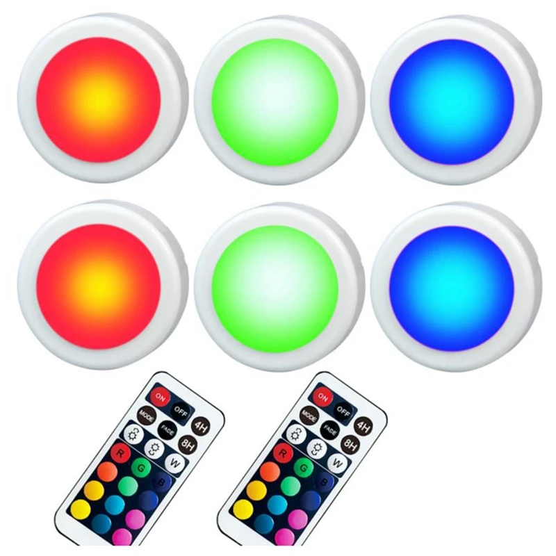 Remote Control RGB Cabinet Lights Press Sensor Battery Closet Lamps Led Lights For Bedroom Living Room Kitchen Lighting
Remote Control RGB Cabinet Lights Press Sensor Battery Closet Lamps Led Lights For Bedroom Living Room Kitchen Lighting