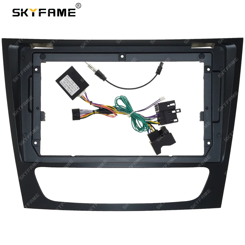 SKYFAME Car Frame Fascia Adapter Canbus Box Decoder For Benz E Class CLS W211 W219 S211 C219 E280 Radio Dash Fitting Panel Ki
SKYFAME Car Frame Fascia Adapter Canbus Box Decoder For Benz E Class CLS W211 W219 S211 C219 E280 Radio Dash Fitting Panel Ki