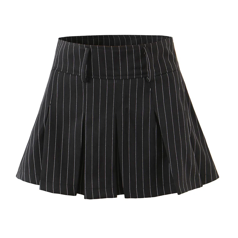 Vintage college style sexy high waist striped pleated skirt woman slim fit kawaii short mini skirt for girl spring summer
Vintage college style sexy high waist striped pleated skirt woman slim fit kawaii short mini skirt for girl spring summer