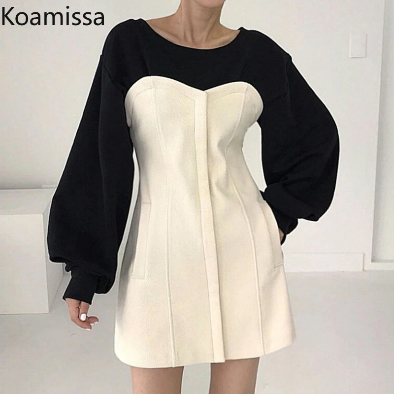 Женское винтажное платье-трапеция Koamissa, с длинным рукавом, в Корейском стиле, весна-осень 2022
Женское винтажное платье-трапеция Koamissa, с длинным рукавом, в Корейском стиле, весна-осень 2022