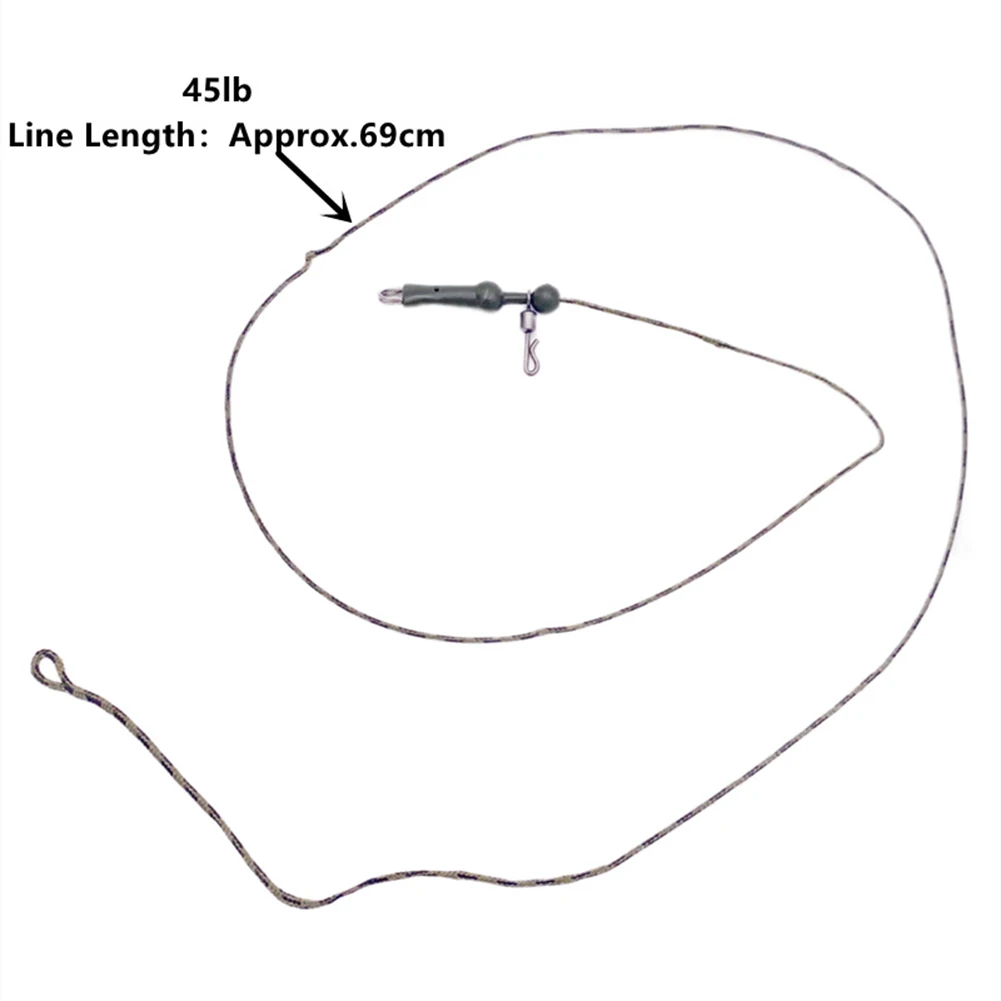 3pcs Rigged Rig Tube 45lb Helicopter Chod Hair Rigs Carp Fishing Terminal Tackle Pesca Iscas Fish Tools Accessories
3pcs Rigged Rig Tube 45lb Helicopter Chod Hair Rigs Carp Fishing Terminal Tackle Pesca Iscas Fish Tools Accessories