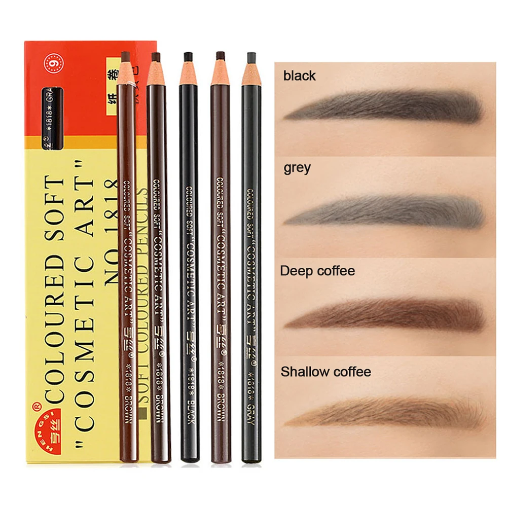 Waterproof Eyebrow Pencil Microblading 1818 Tear Off Eyebrows Tatoo Lasting Easy Coloring 5 Colors Definer Makeup Cosmetic Tools
Waterproof Eyebrow Pencil Microblading 1818 Tear Off Eyebrows Tatoo Lasting Easy Coloring 5 Colors Definer Makeup Cosmetic Tools
