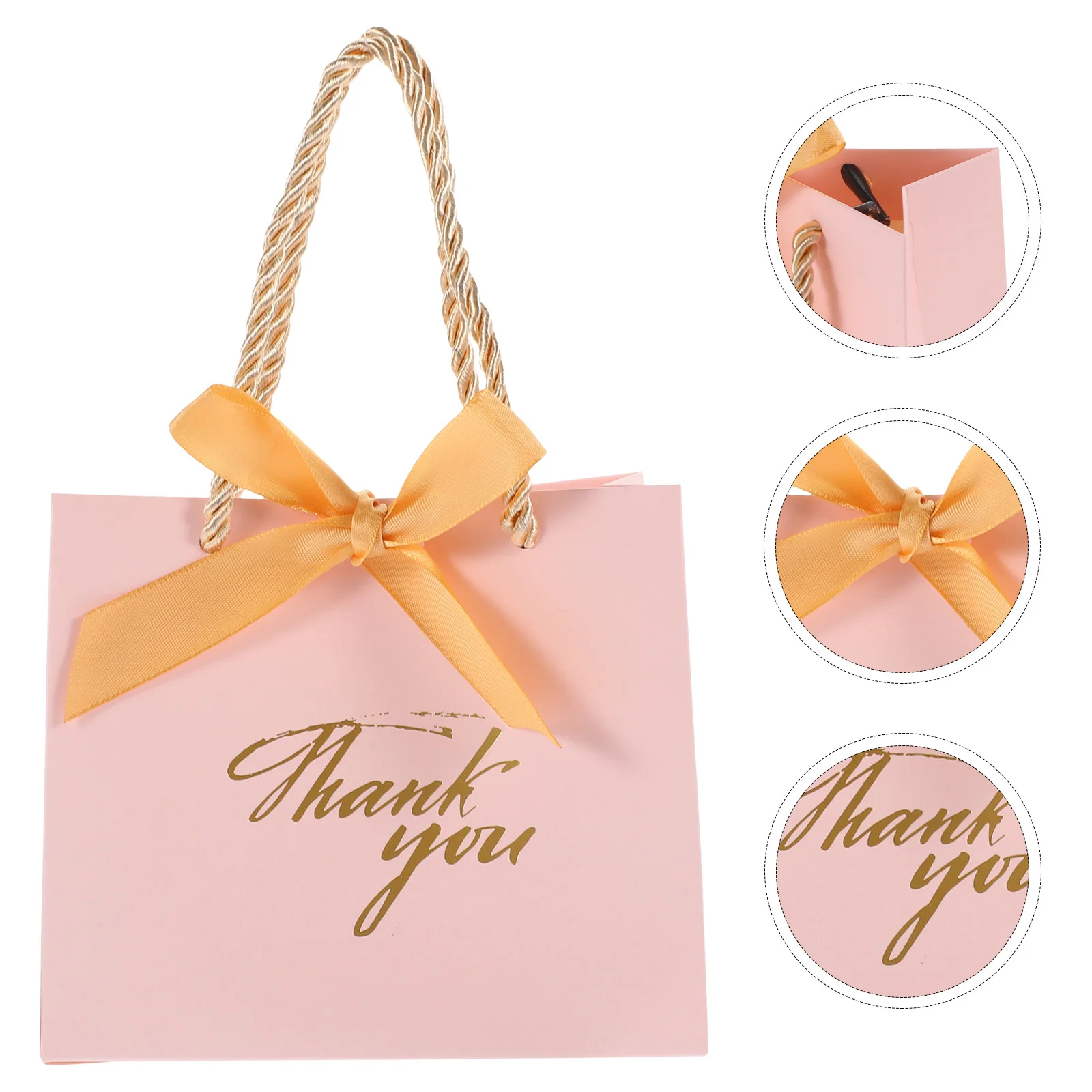 

12 Pcs Wedding Tote Pouch Candy Bags Party Favors Gift Packaging Box Guest Present Storage Handles Ribbon Bridesmaid