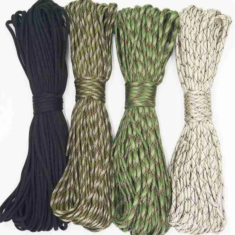 5 Meters 7 Stand Cores Parachute Cord Lanyard Outdoor Hiking Survival Dia.4mm Tent Equipment Camping Rope Climbing Accessor I1O8
5 Meters 7 Stand Cores Parachute Cord Lanyard Outdoor Hiking Survival Dia.4mm Tent Equipment Camping Rope Climbing Accessor I1O8