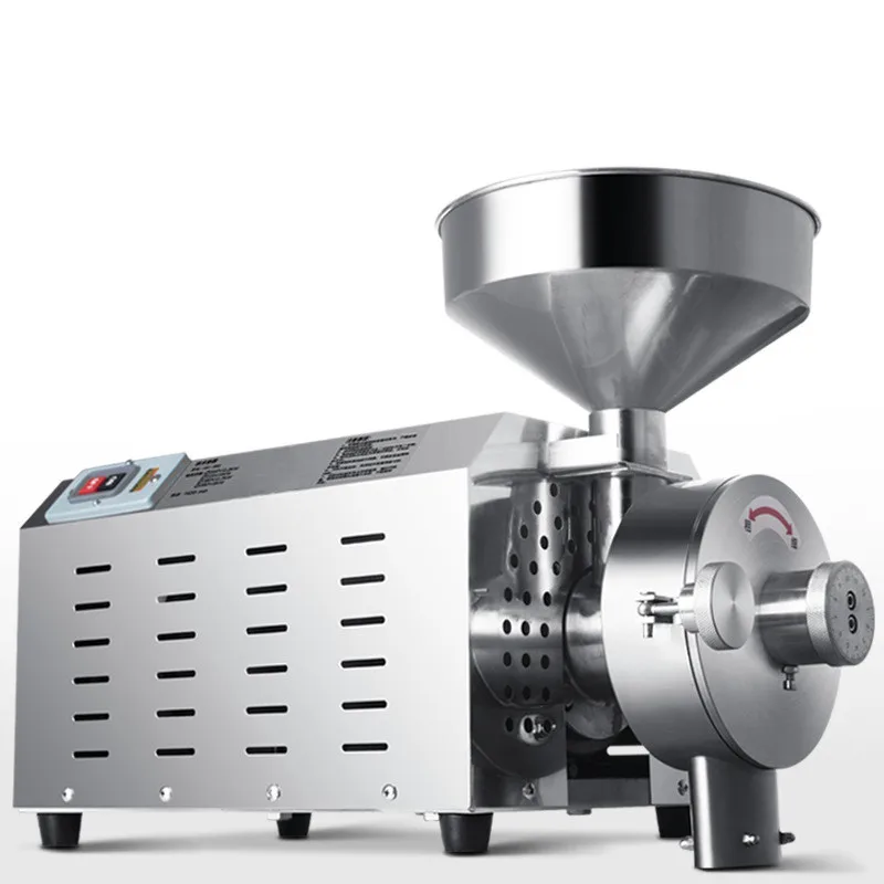Automatic Stainless Steel Electric Grain Grinder Beans Corn Crushing Machine Flour Mill Equipment For Commercial Restaurant
Automatic Stainless Steel Electric Grain Grinder Beans Corn Crushing Machine Flour Mill Equipment For Commercial Restaurant