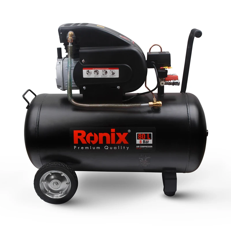 Ronix Model RC-8010 2HP 8 bar 200 liter wholesale portable 80L piston air compressor with CE
Ronix Model RC-8010 2HP 8 bar 200 liter wholesale portable 80L piston air compressor with CE