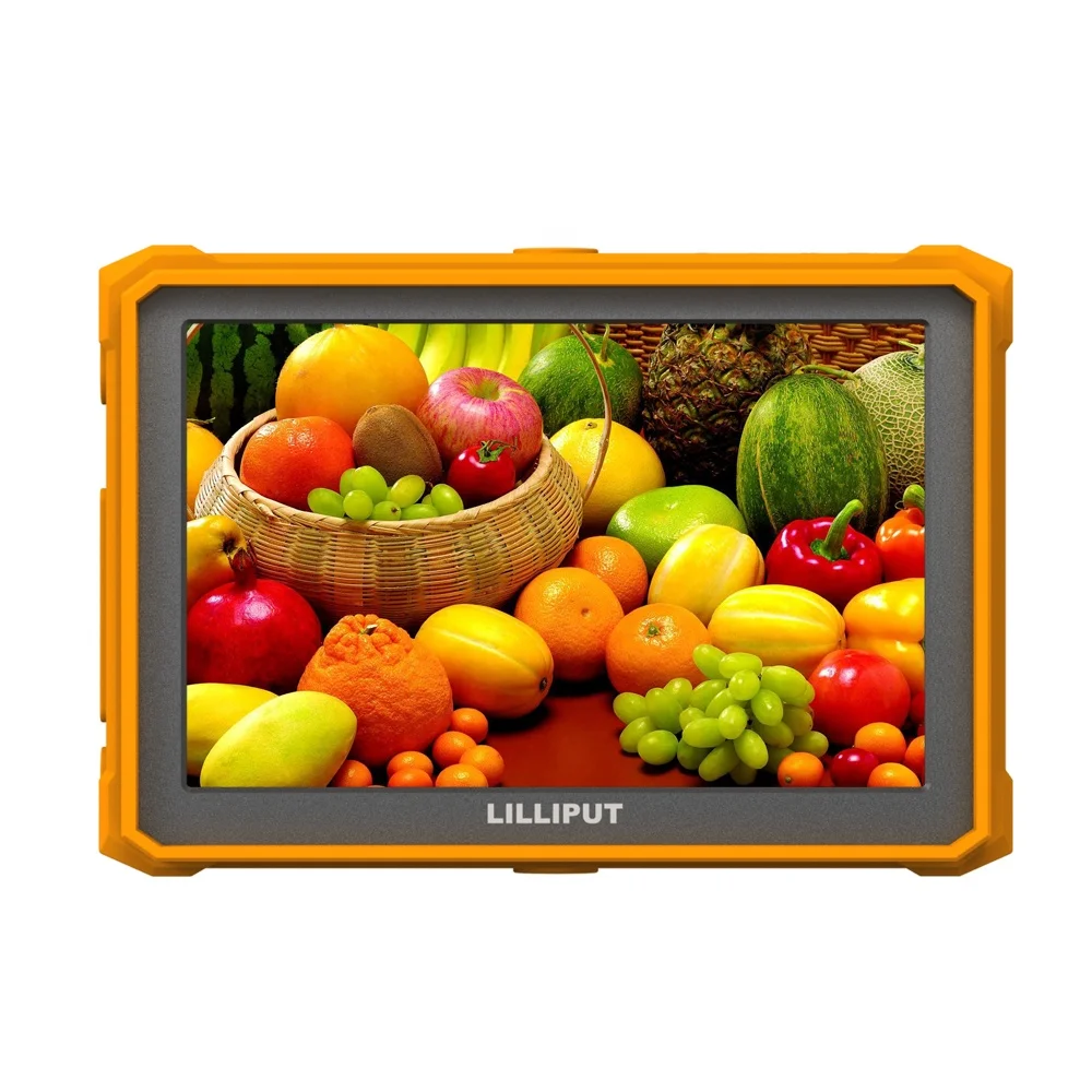 Lilliput A7S 7 Inch Yellow Silicon Rubber Case Utra Slim IPS Full HD 1920x1200 4K HDMI On-camera Video Field Monitor 
Lilliput A7S 7 Inch Yellow Silicon Rubber Case Utra Slim IPS Full HD 1920x1200 4K HDMI On-camera Video Field Monitor