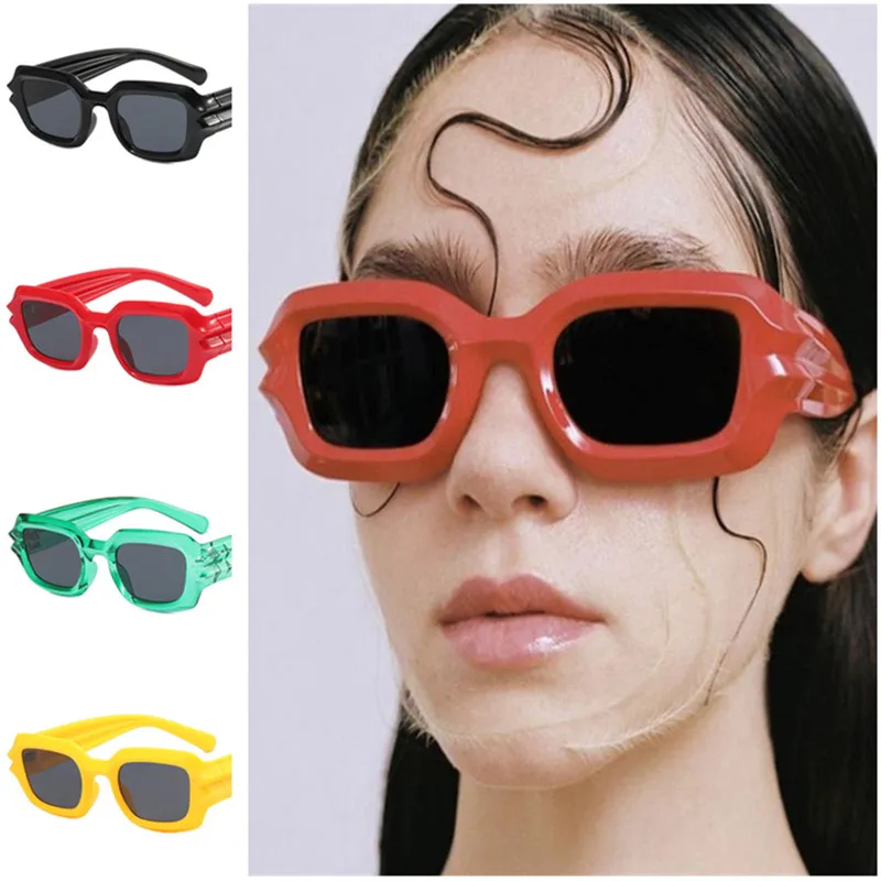 Fashion Sunglasses Hip Hop Sun Glasses Unisex Perrsonality Adumbral Anti-UV Spectacles Irregular Eyeglasses
Fashion Sunglasses Hip Hop Sun Glasses Unisex Perrsonality Adumbral Anti-UV Spectacles Irregular Eyeglasses